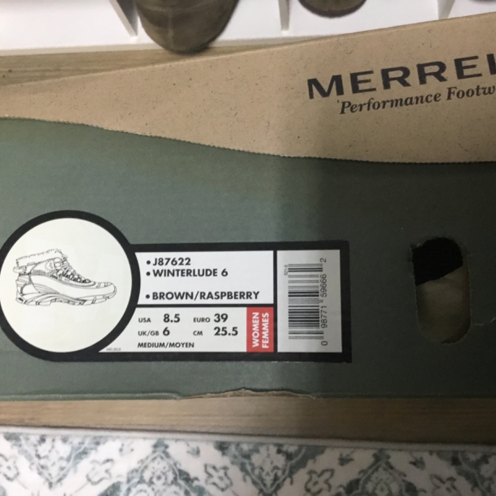 Merrill Winterlude 6 Waterproof Boots-Sz 8.5 - Picture 7 of 9